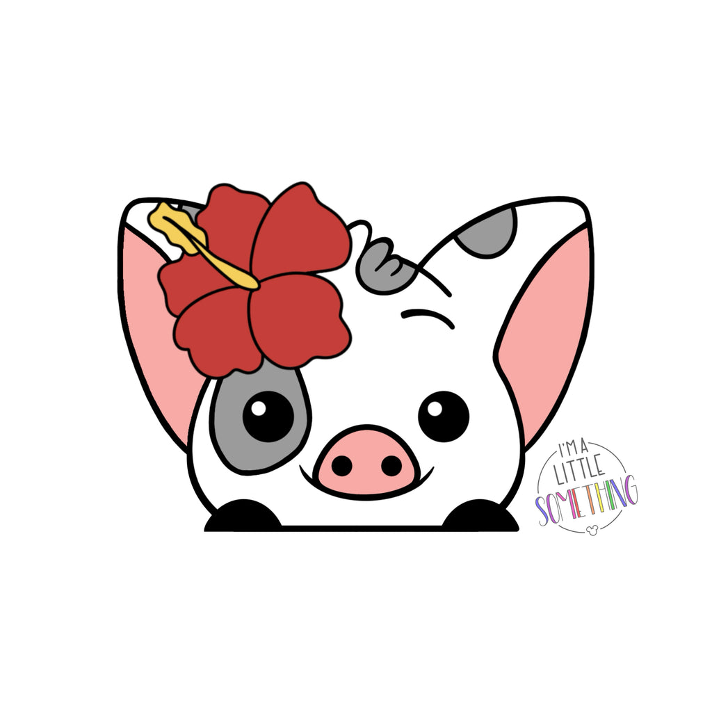 Motunui Pig Sticker