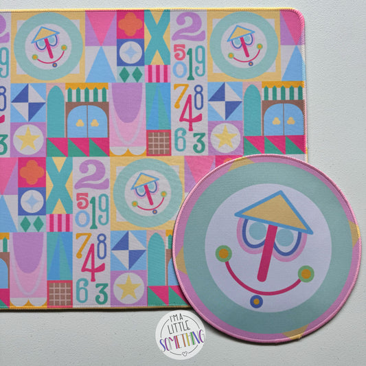Desk Mat & Mouse Pad Set