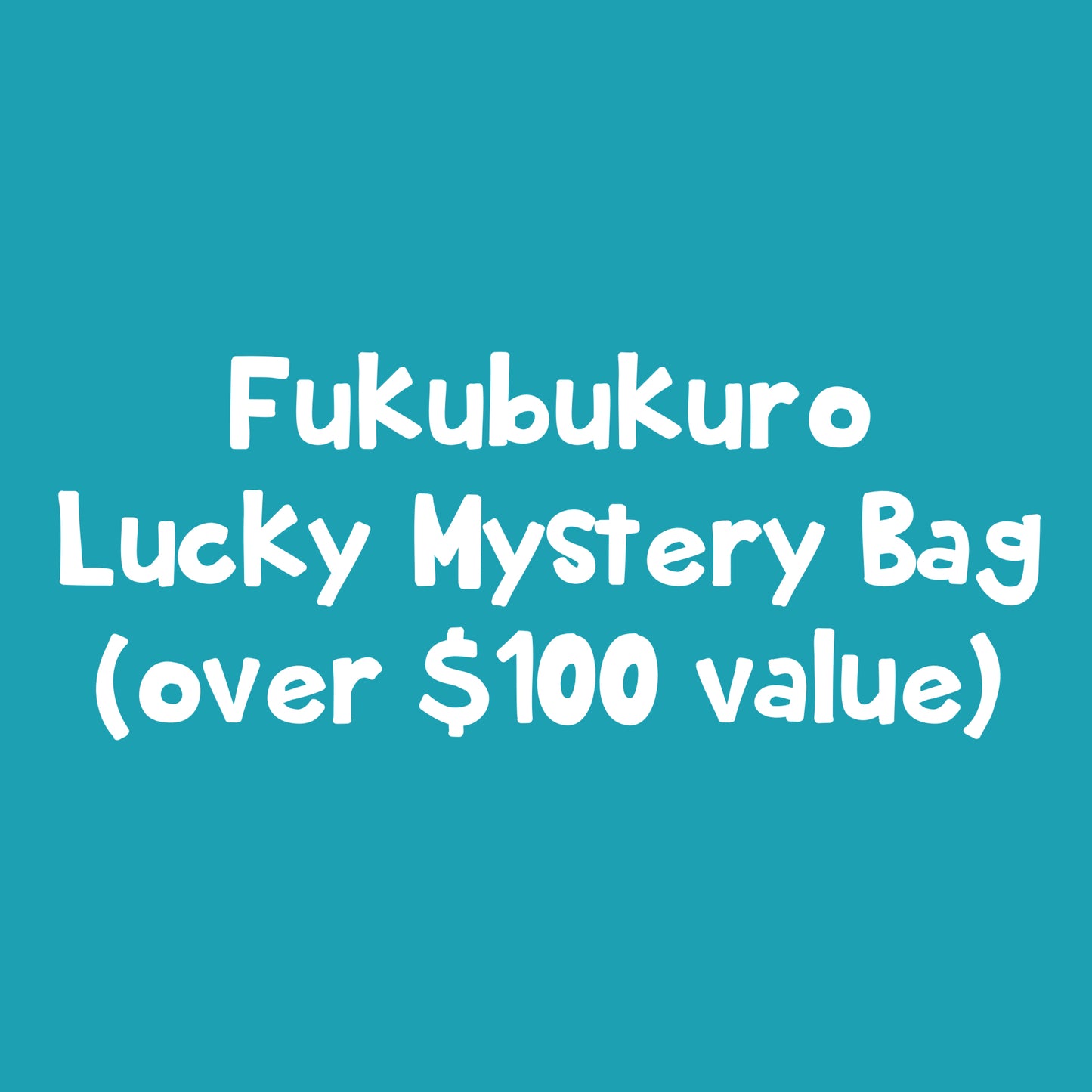 Large Fukubukuro Lucky Mystery Bag