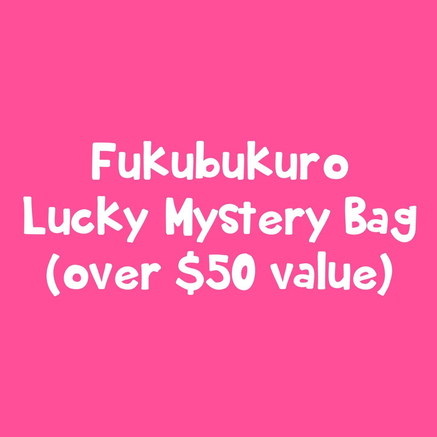 Small Fukubukuro Lucky Mystery Bag