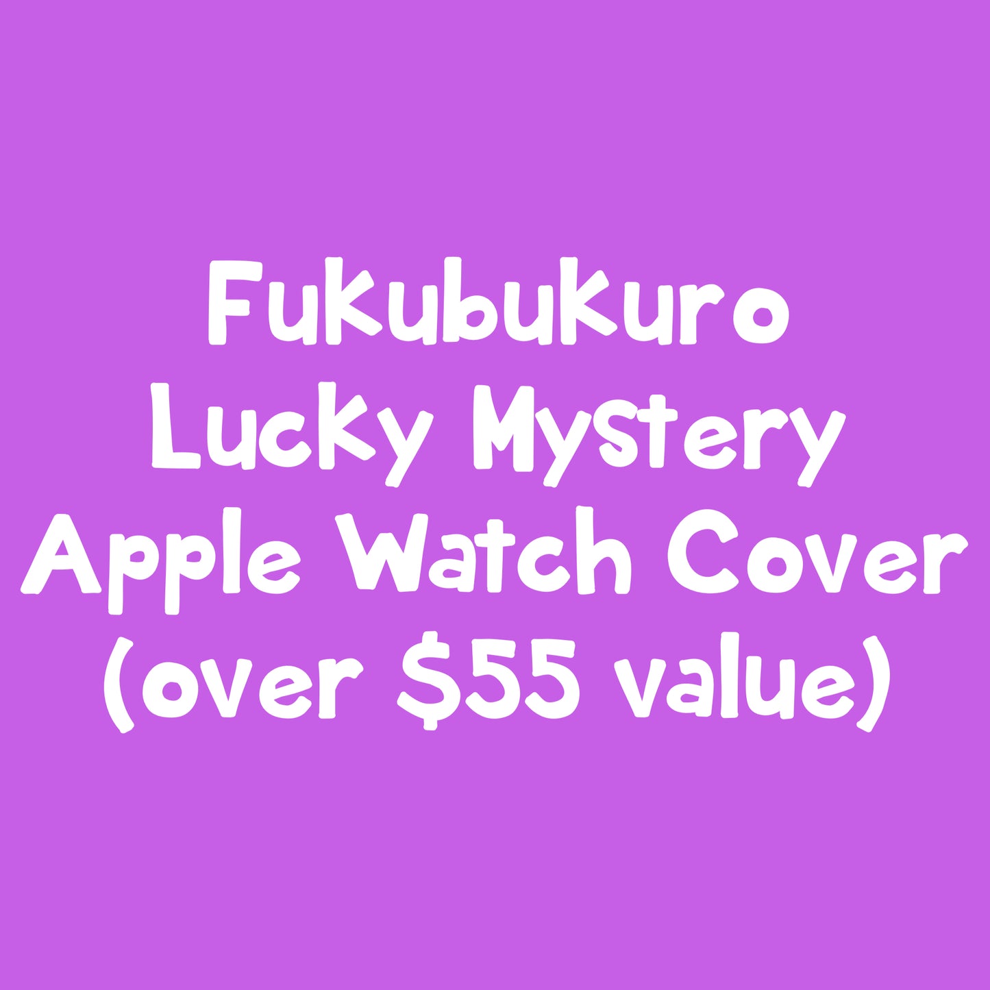 Fukubukuro Lucky Mystery Apple Watch Cover