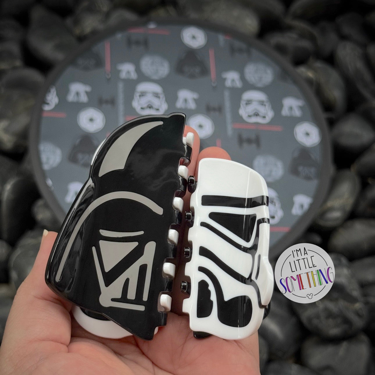 Dark Side Duo Hair Claw