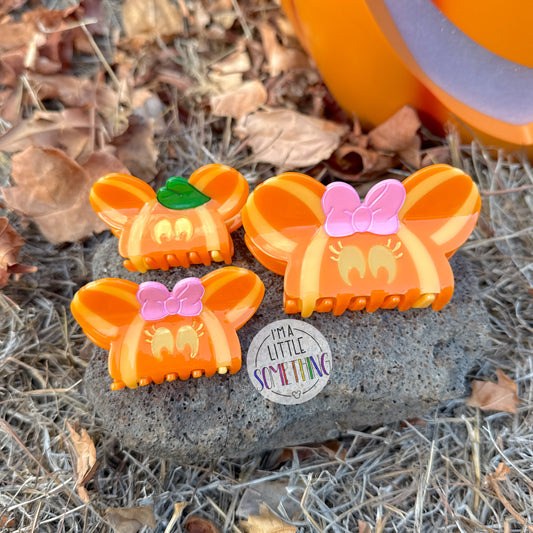 Pumpkin Hair Claw
